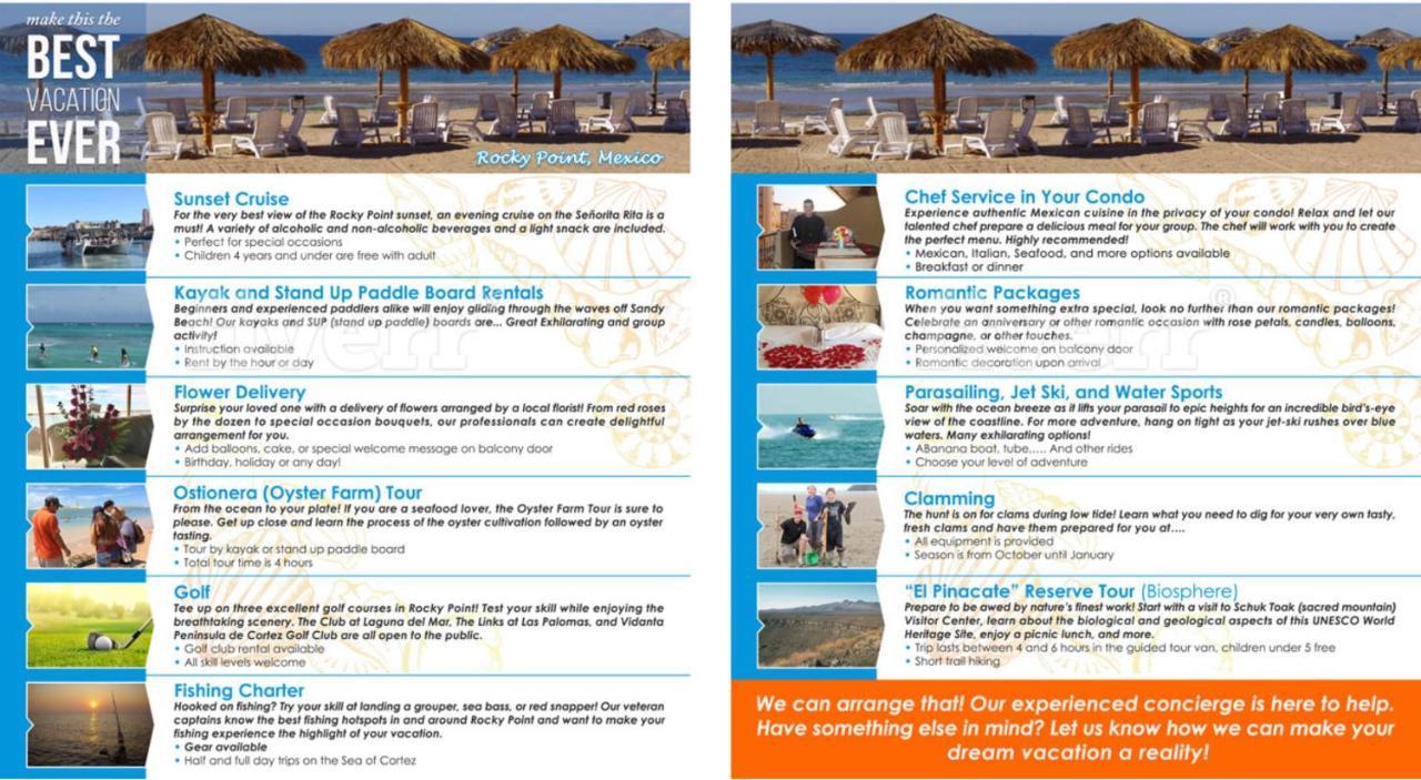 Sonoran Sea Resort Beachfront Penthouse Puerto Peñasco Екстериор снимка